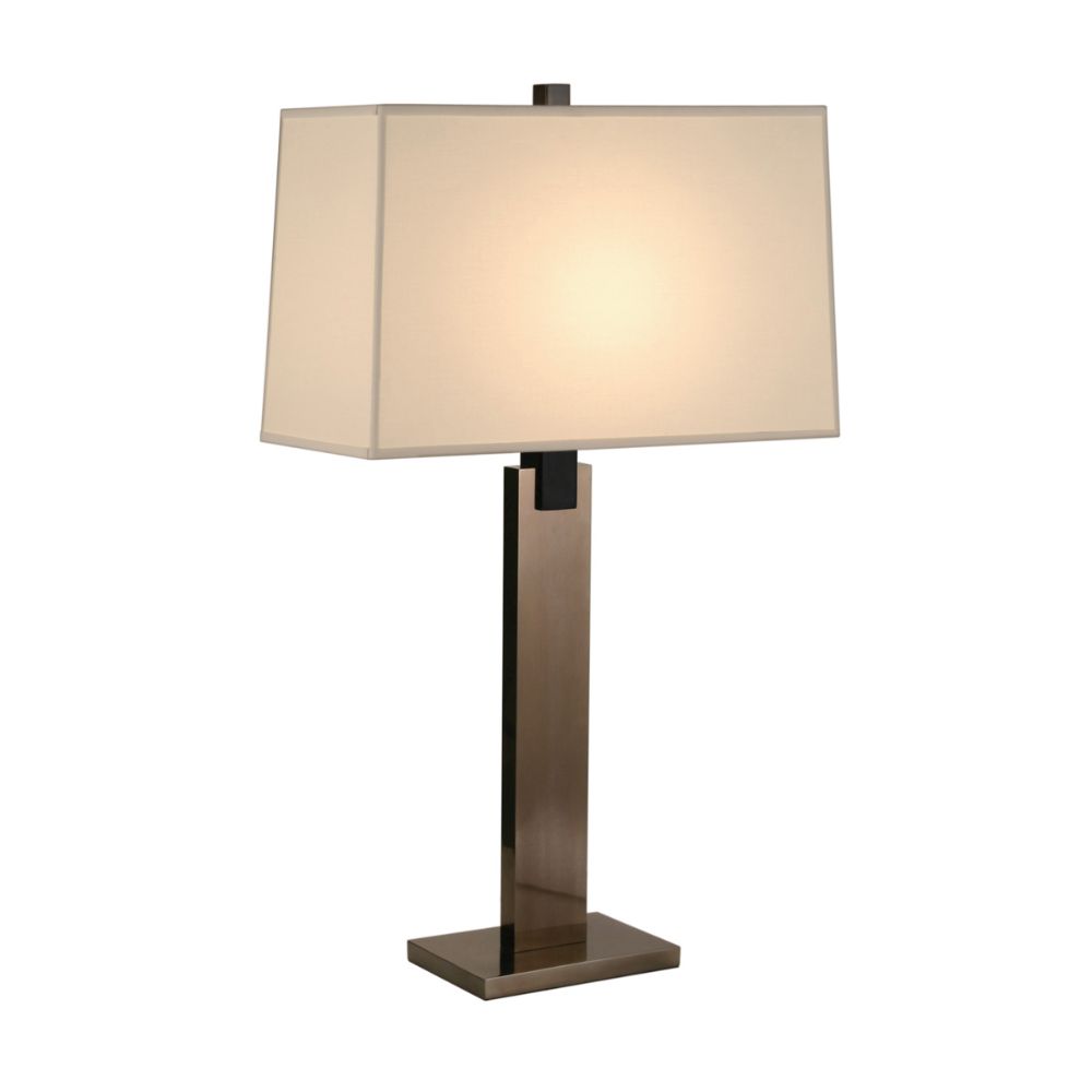 Sonneman 3305.5 MONOLITH Table Lamp in Black Nickel